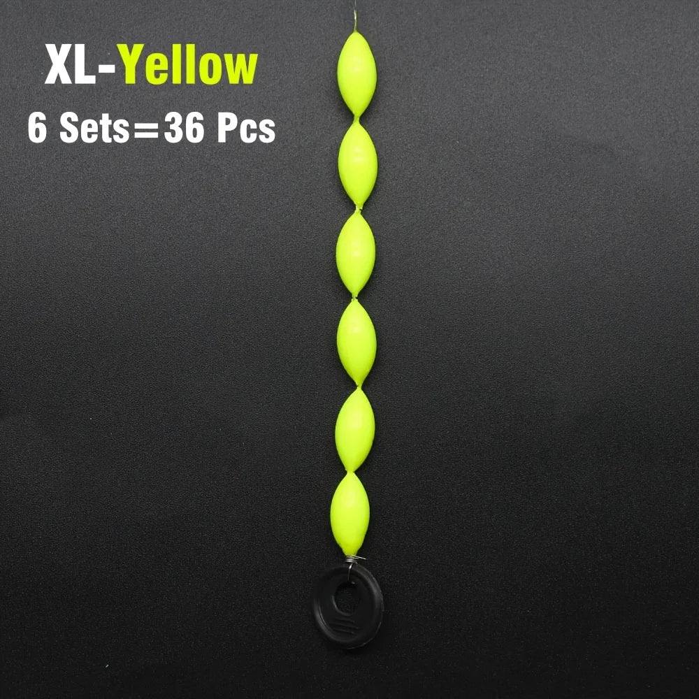 Flotteur De Pêche En Mousse 6 En 1 — Jaune XL 6 Sets, photo 11