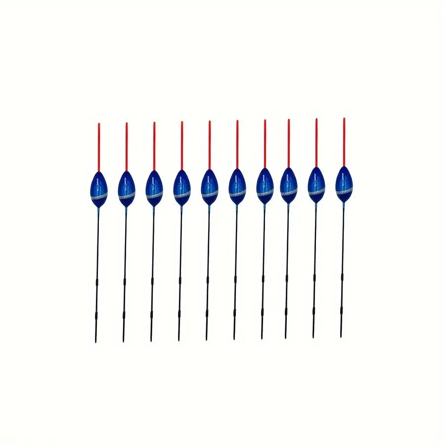 Flotteurs Verticaux en Tilleul pour Pêche à la Carpe — Bleu 1,0 g 10 Pièces, photo 8