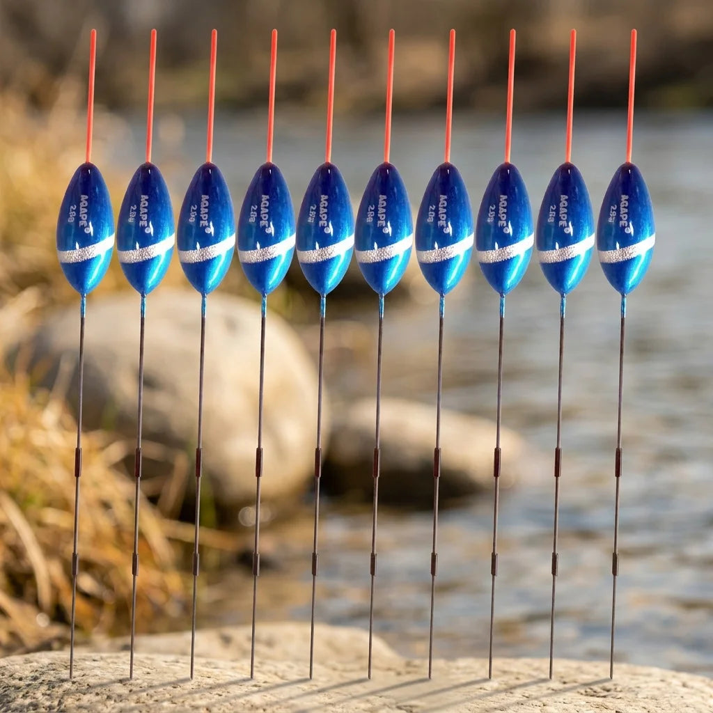 Flotteurs Verticaux en Tilleul pour Pêche à la Carpe — illustration 3 Image