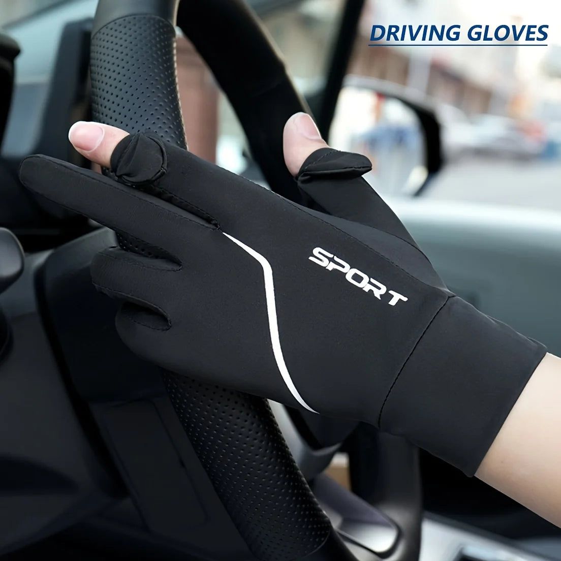 Gants de Cyclisme Respirants à Doigts Complets — photo 8