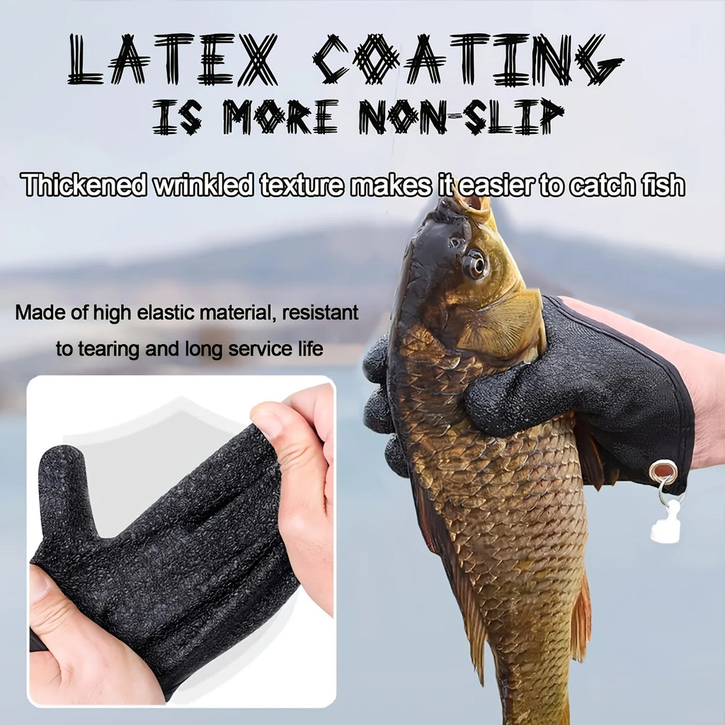 Gants de Pêche en Caoutchouc pour Main Gauche et Droite — photo 2