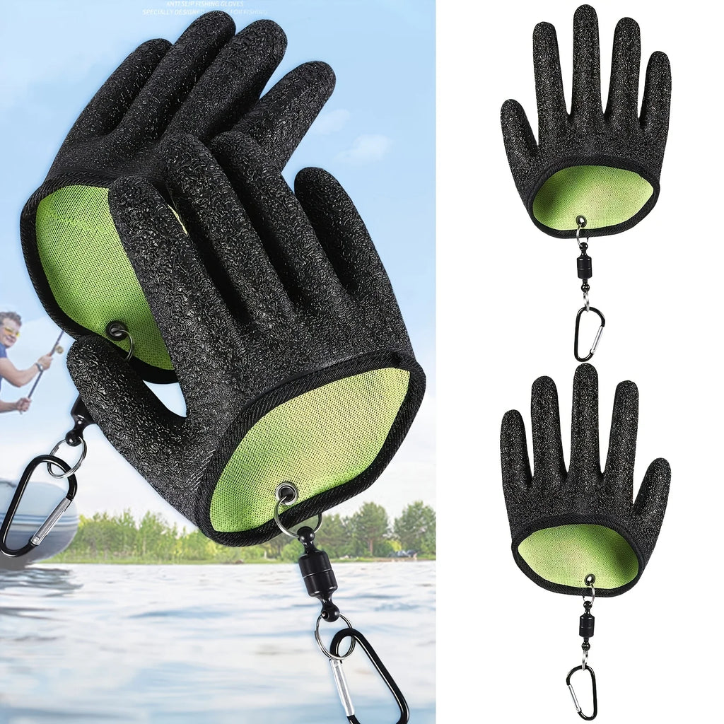 Gants de Pêche en Caoutchouc pour Main Gauche et Droite — photo 4