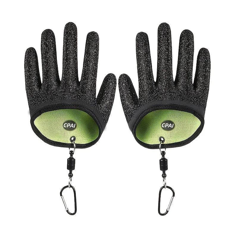 Gants de Pêche en Caoutchouc pour Main Gauche et Droite — 2 Pièces (Paire Gauche et Droite), photo 8