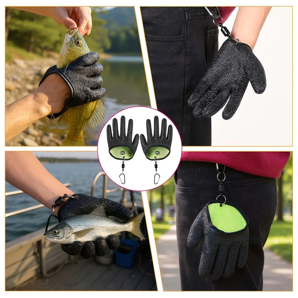 Gants de Pêche en Caoutchouc pour Main Gauche et Droite — photo 11