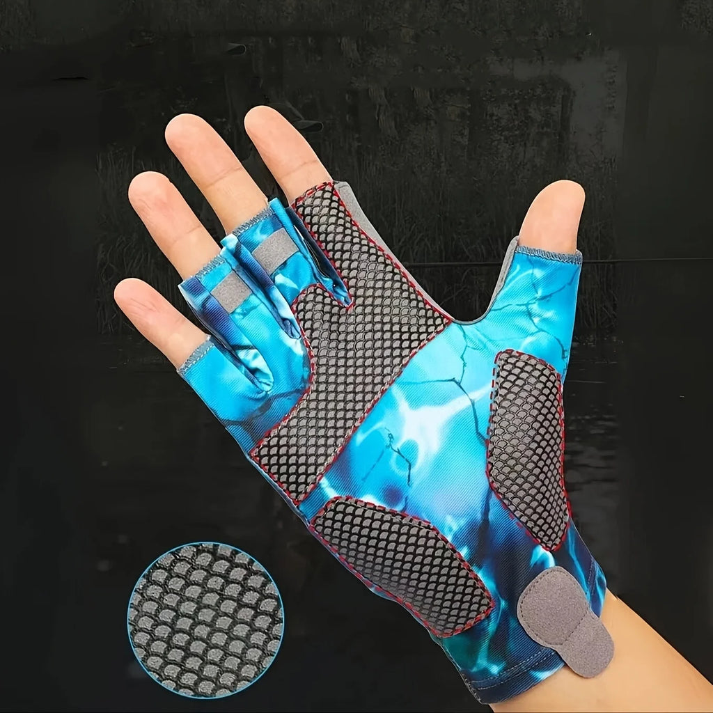 Gants de Pêche Sans Doigts en Polyester — photo 6