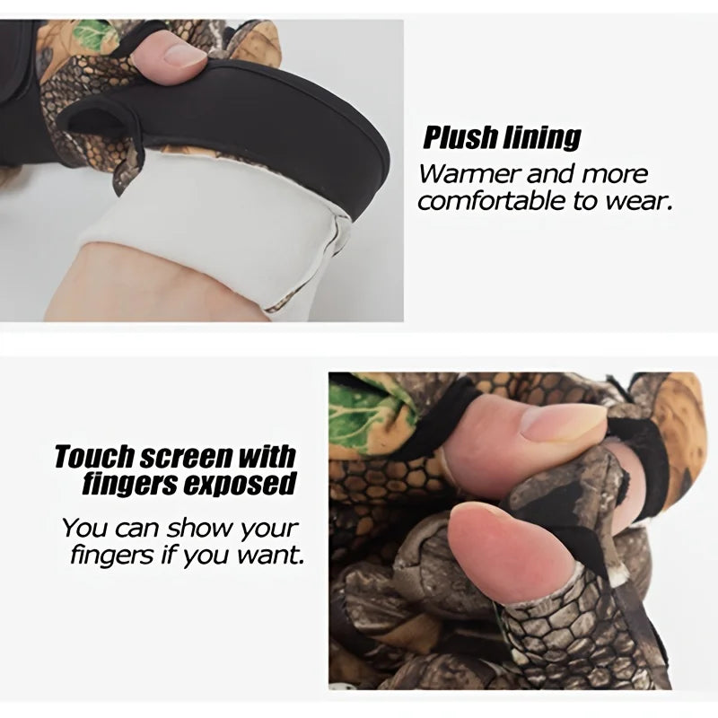 Gants Sans Doigts Légers en Polyester — photo 8