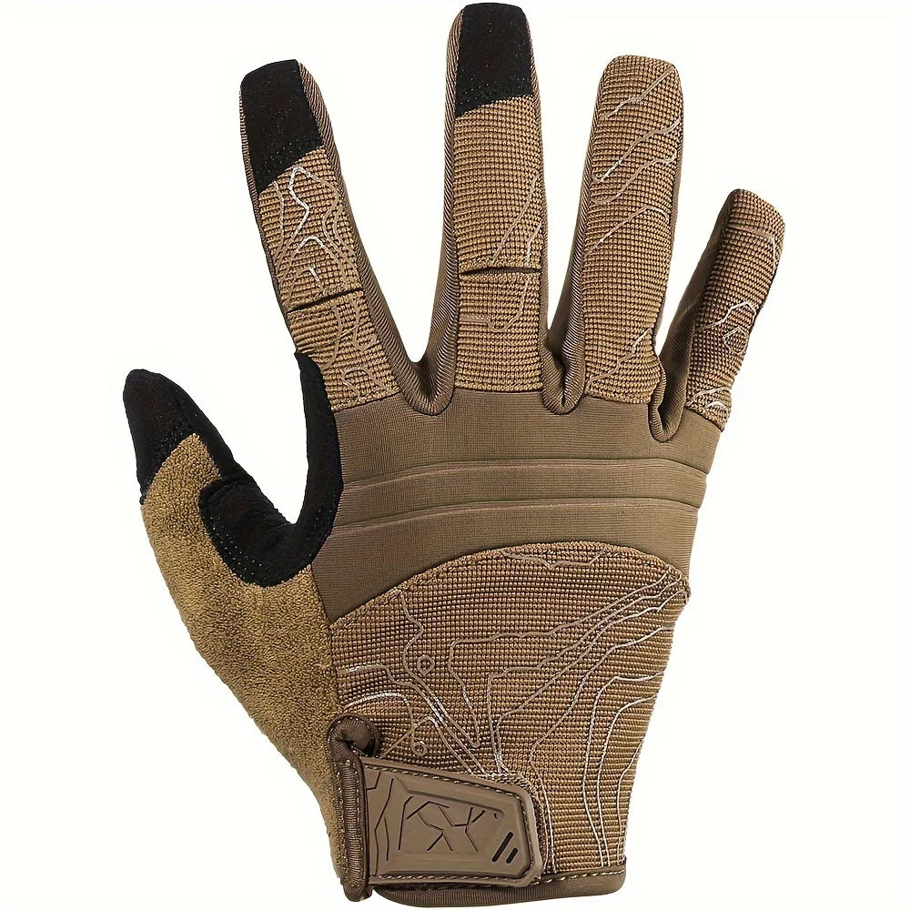 Gants Tactiles Respirants à Doigts Complets — Brun, photo 9