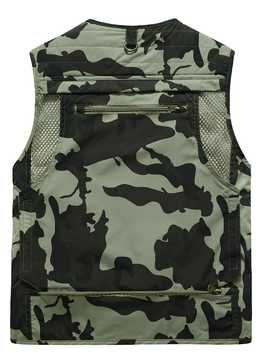 Gilet De Pêche Camouflage Multi-Poches En Maille — photo 3