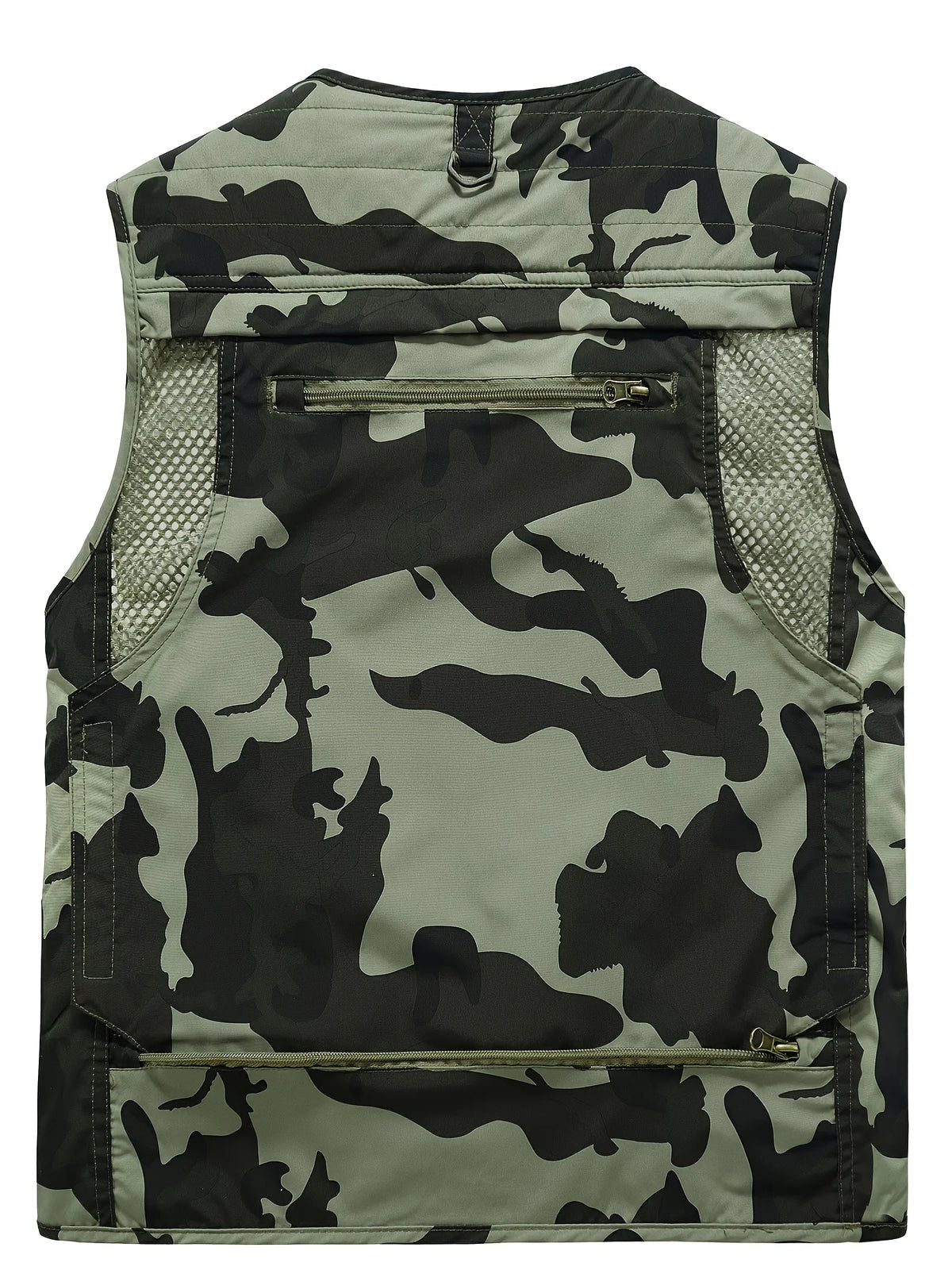 Gilet De Pêche Camouflage Multi-Poches En Maille — photo 3