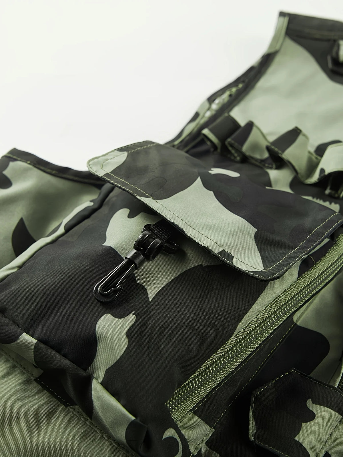 Gilet De Pêche Camouflage Multi-Poches En Maille — photo 9