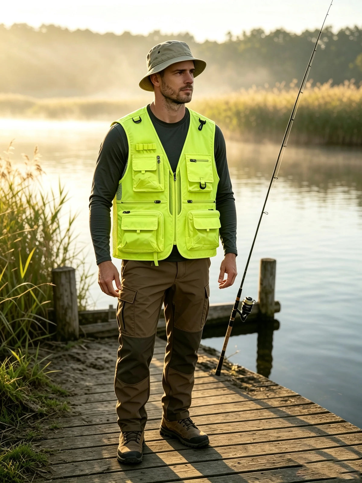 Gilet De Pêche Respirant À Séchage Rapide Pour Homme — photo 6