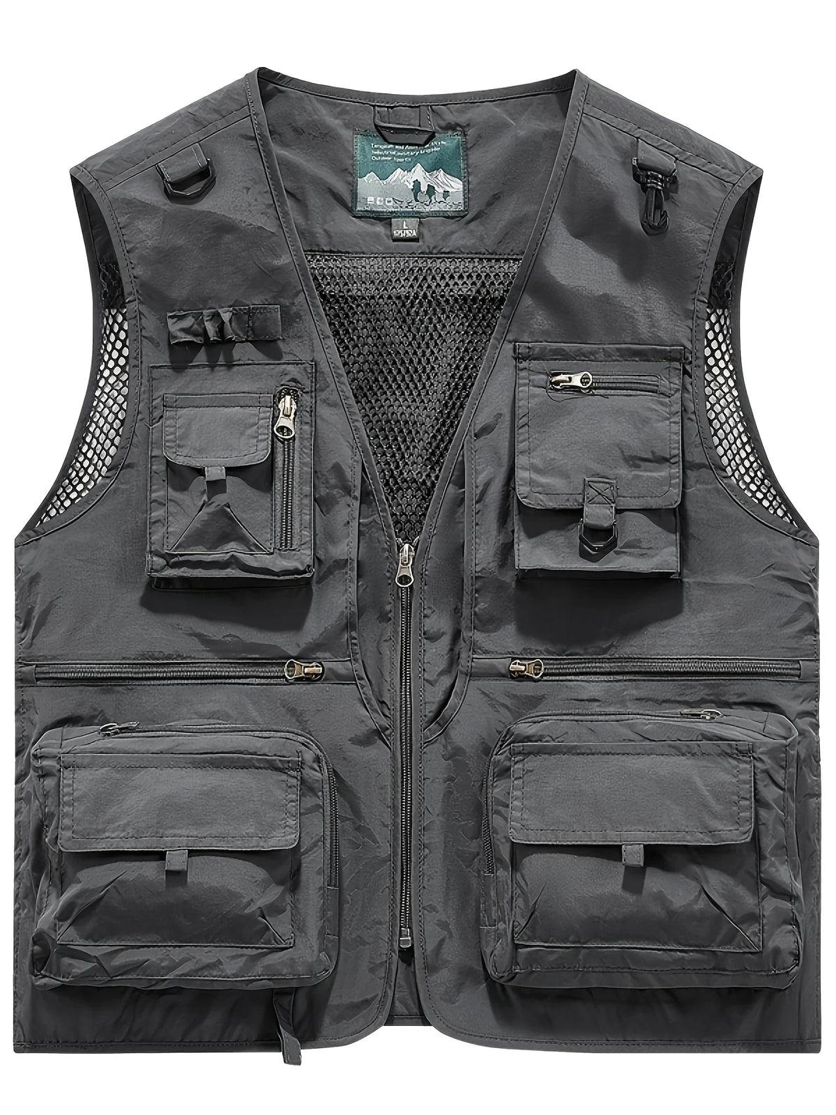 Gilet de Travail Multi-Poches en Maille pour Homme — photo 3