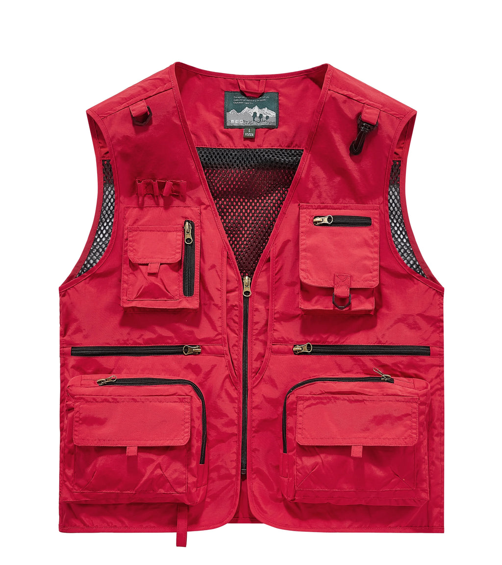 Gilet de Travail Multi-Poches en Maille pour Homme — photo 16