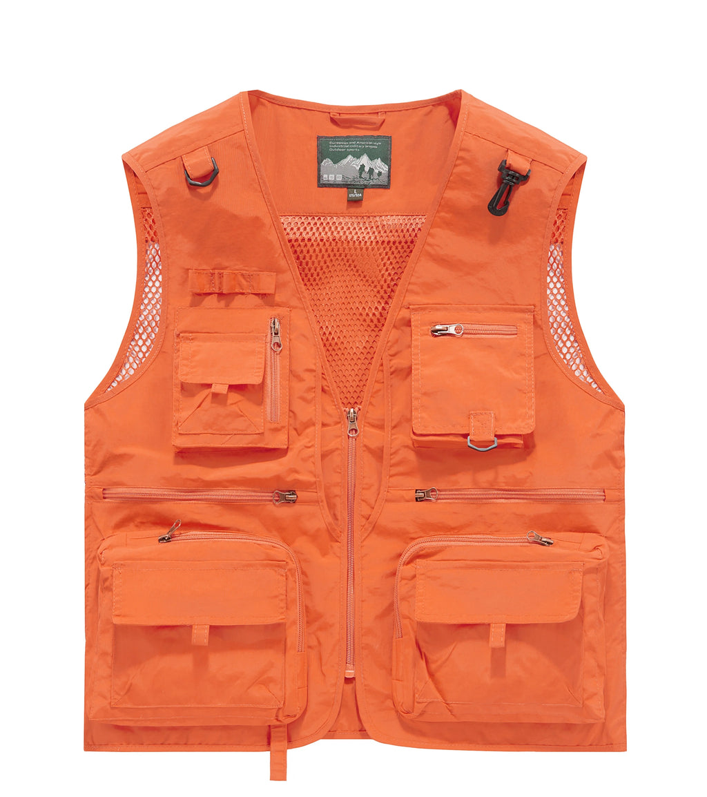Gilet de Travail Multi-Poches en Maille pour Homme — photo 17