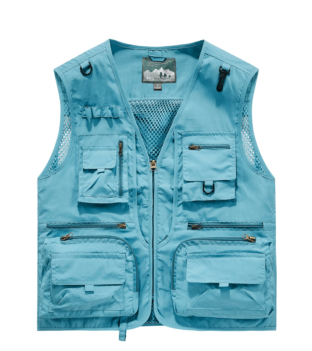 Gilet de Travail Multi-Poches en Maille pour Homme — photo 18