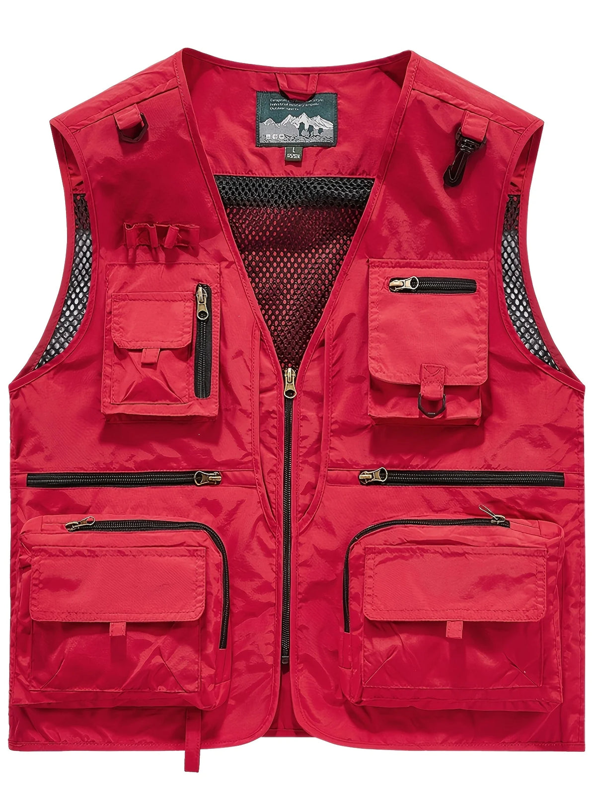 Gilet de Travail Multi-Poches en Maille pour Homme — illustration 1 Image