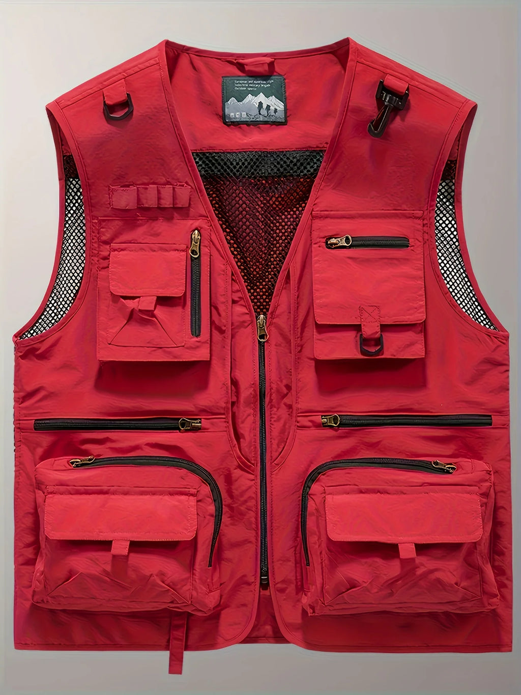 Gilet Décontracté Multi-Poches en Nylon pour Homme — photo 6
