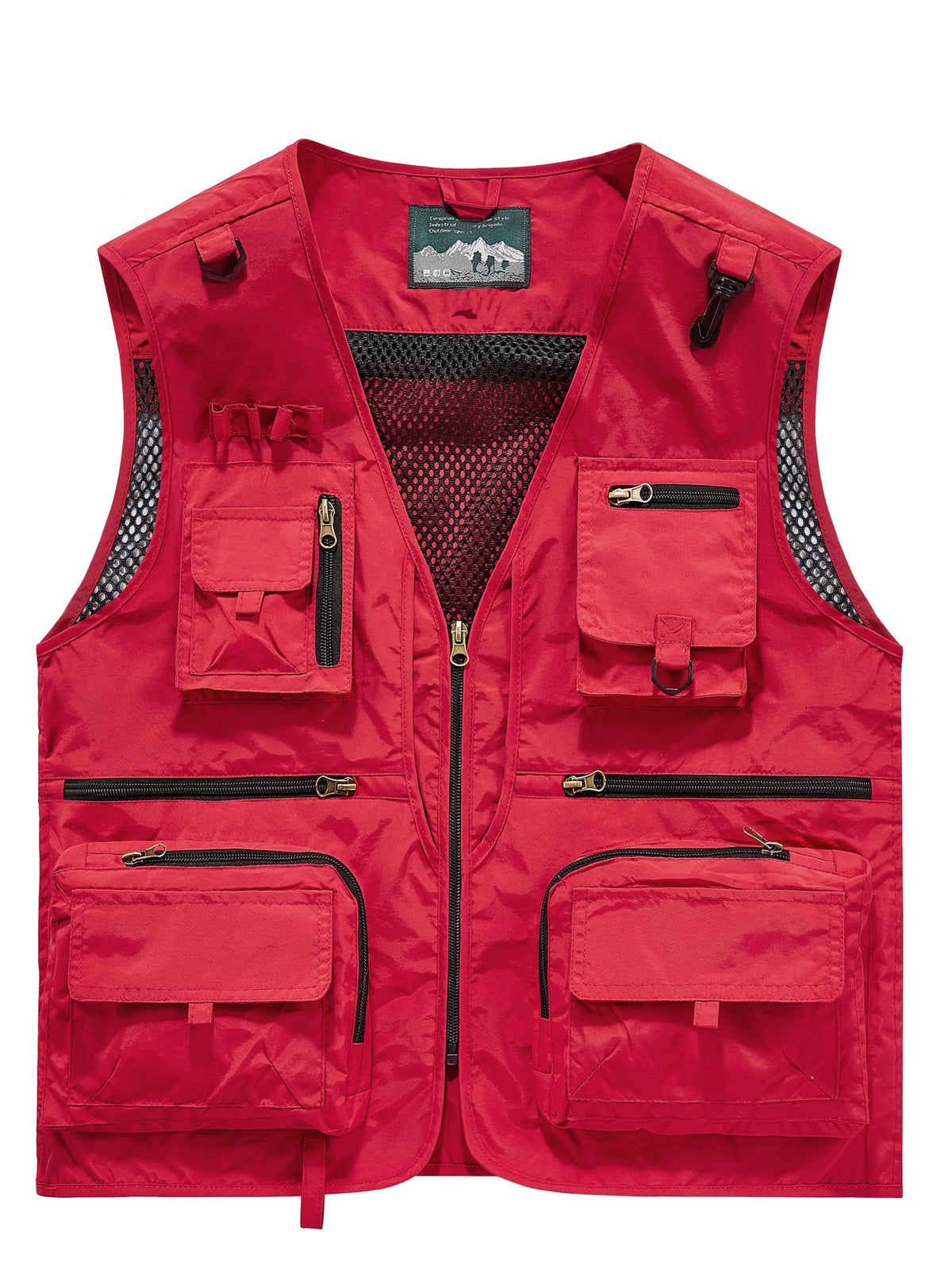 Gilet Décontracté Sans Manches à Multiples Poches — photo 4