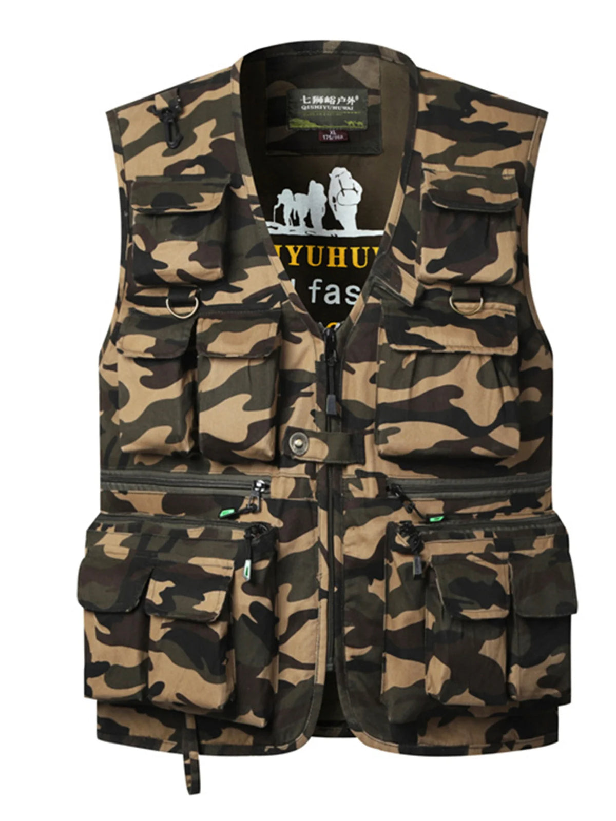 Gilet Sans Manches en Coton à Poches pour Homme — photo 2