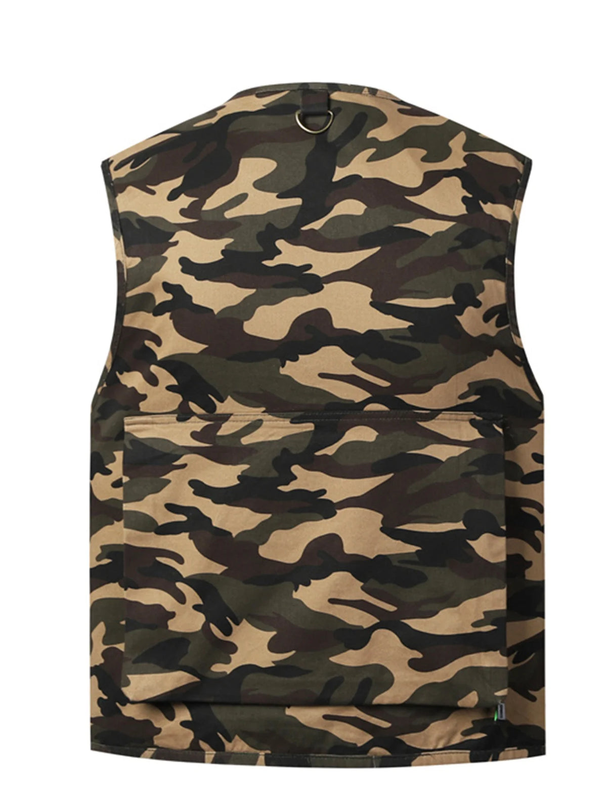 Gilet Sans Manches en Coton à Poches pour Homme — illustration 2 Image