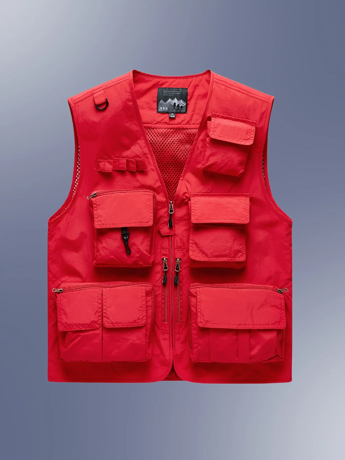 Gilet Sans Manches Respirant À Poches Pour Homme — photo 2