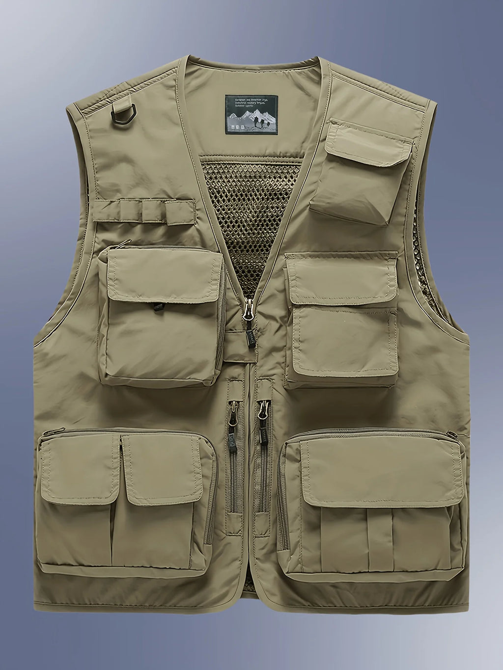 Gilet Sans Manches Respirant À Poches Pour Homme — photo 3