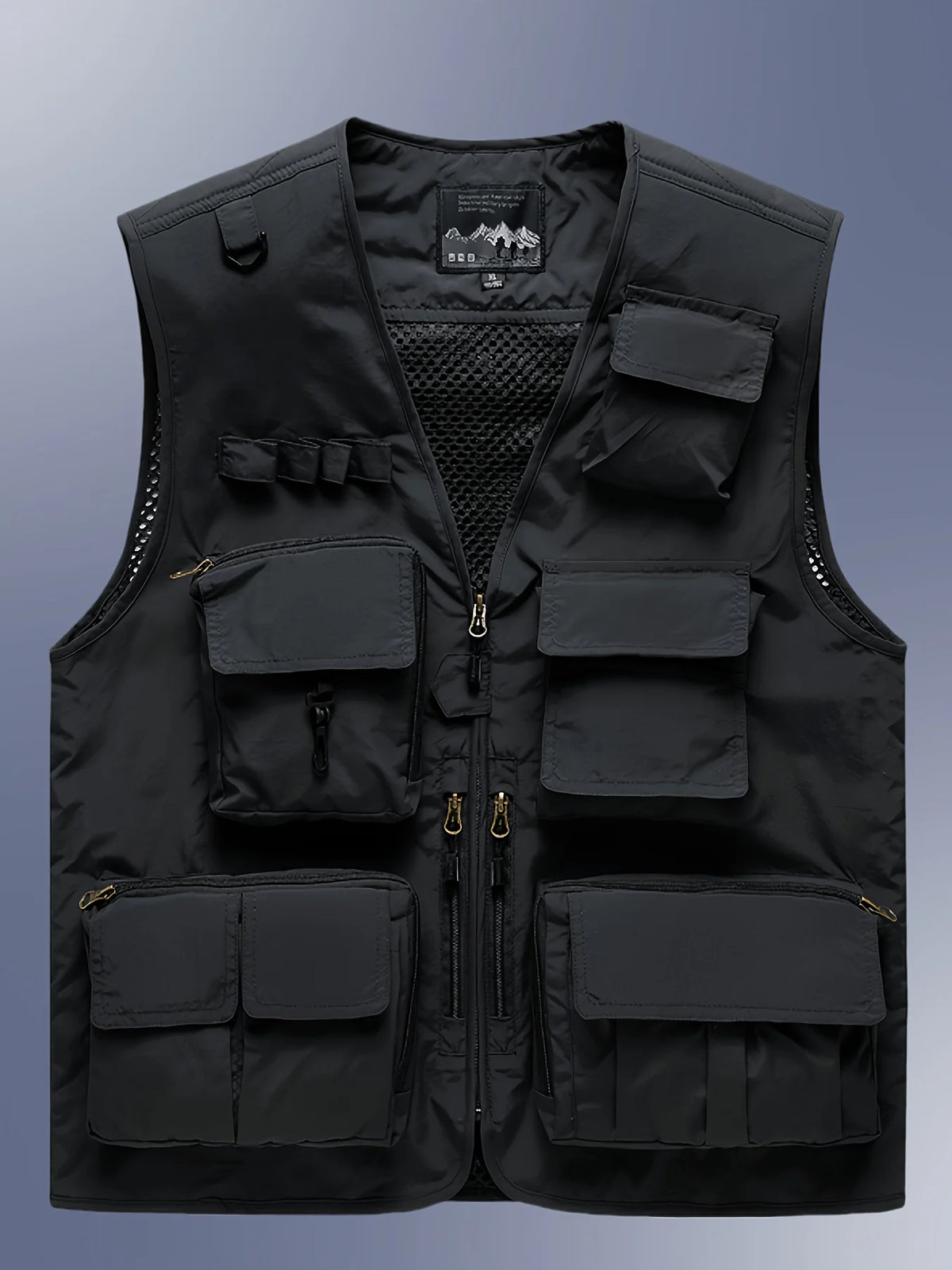 Gilet Sans Manches Respirant À Poches Pour Homme — photo 5