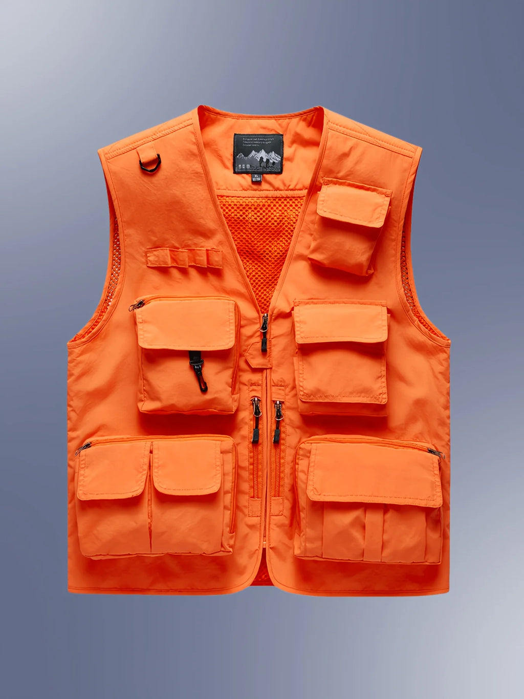Gilet Sans Manches Respirant À Poches Pour Homme — photo 9