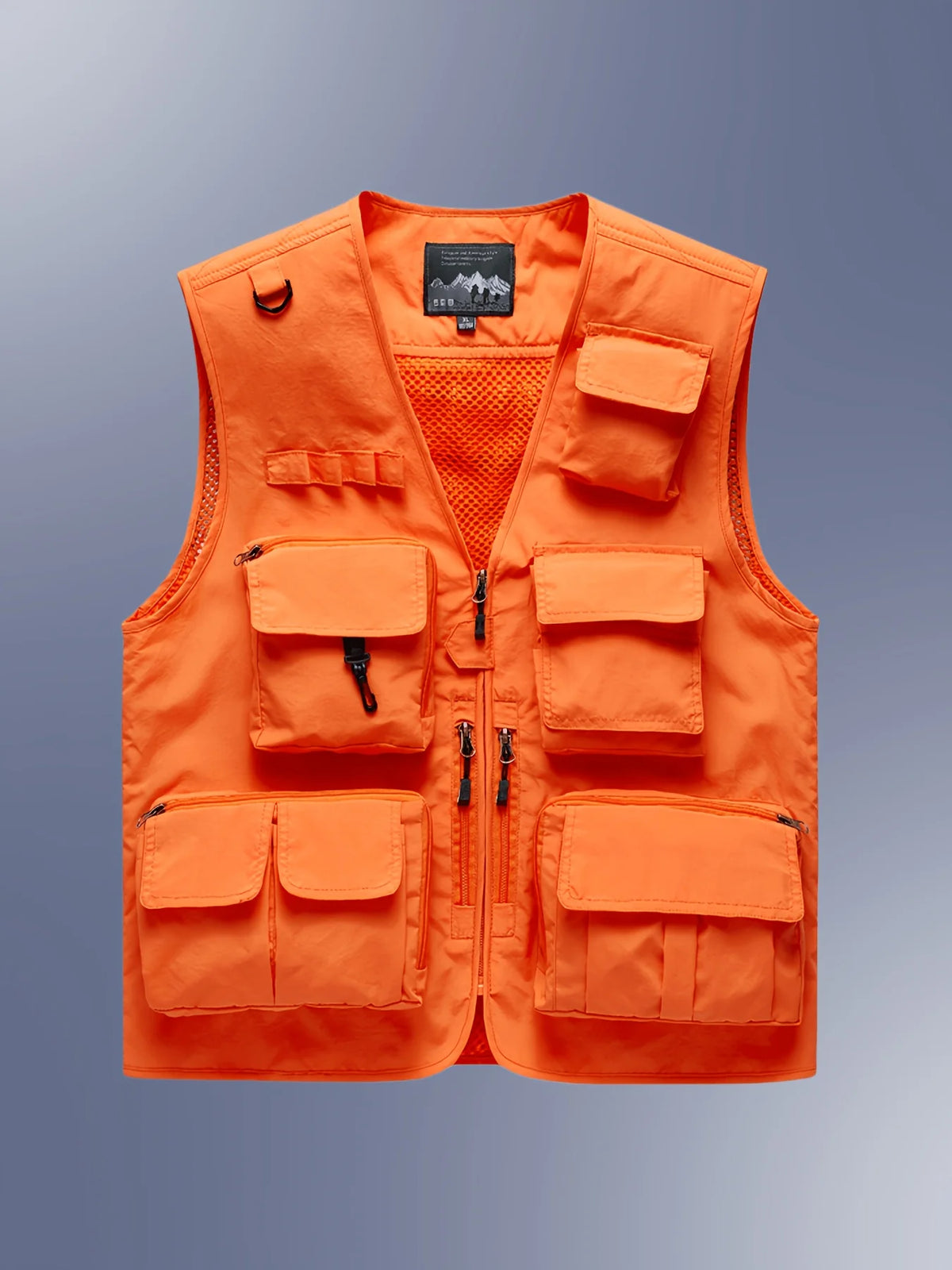 Gilet Sans Manches Respirant À Poches Pour Homme — photo 9