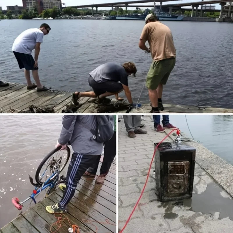 Kit Aimant De Pêche Avec Corde Et Sac — photo 4