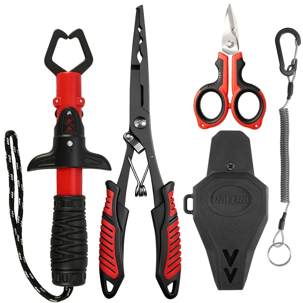Kit D’Outils de Pêche en Acier Inoxydable