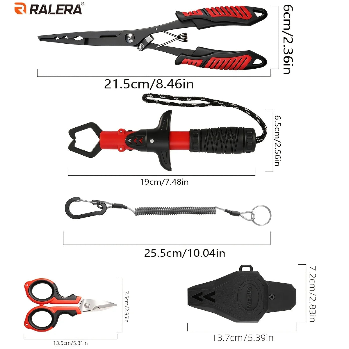Kit D’Outils de Pêche en Acier Inoxydable — illustration 2 Image