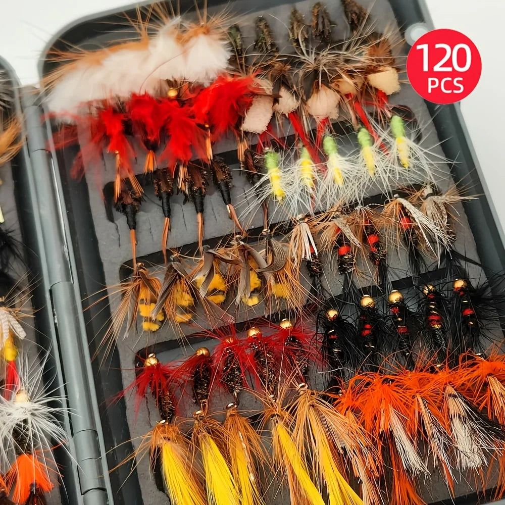 Kit De 120 Mouches De Pêche à La Mouche — photo 5