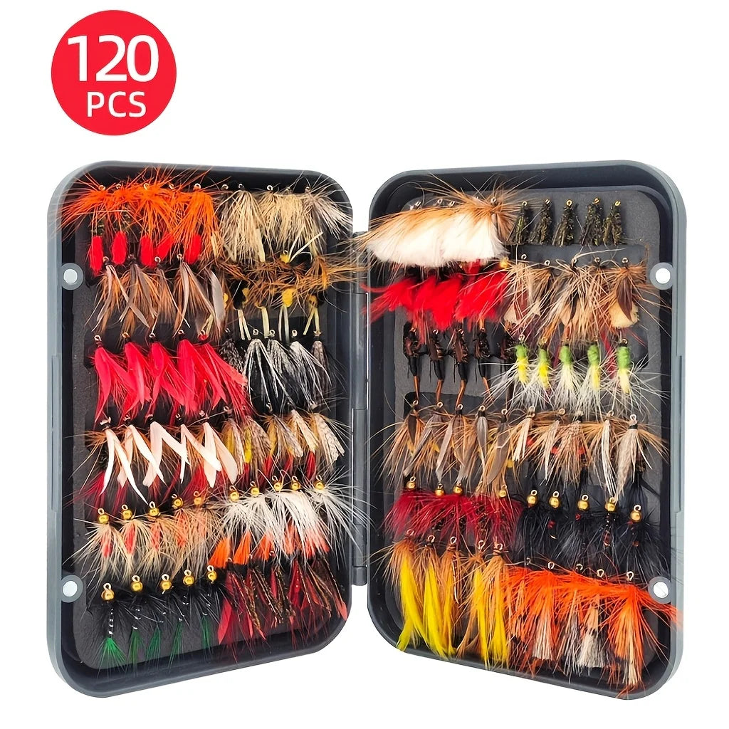 Kit De 120 Mouches De Pêche à La Mouche — photo 8
