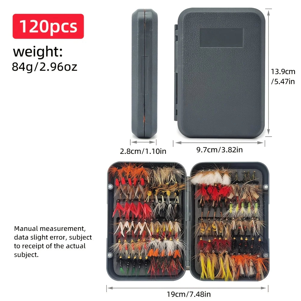 Kit De 120 Mouches De Pêche à La Mouche — illustration 3 Image