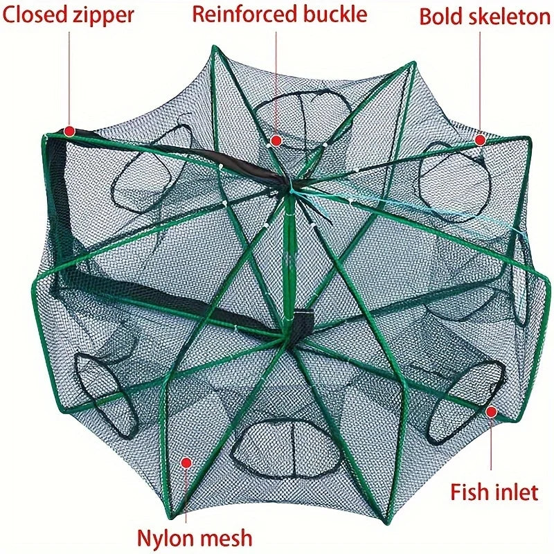 Kit De Filet De Pêche Pliable 3 Pièces