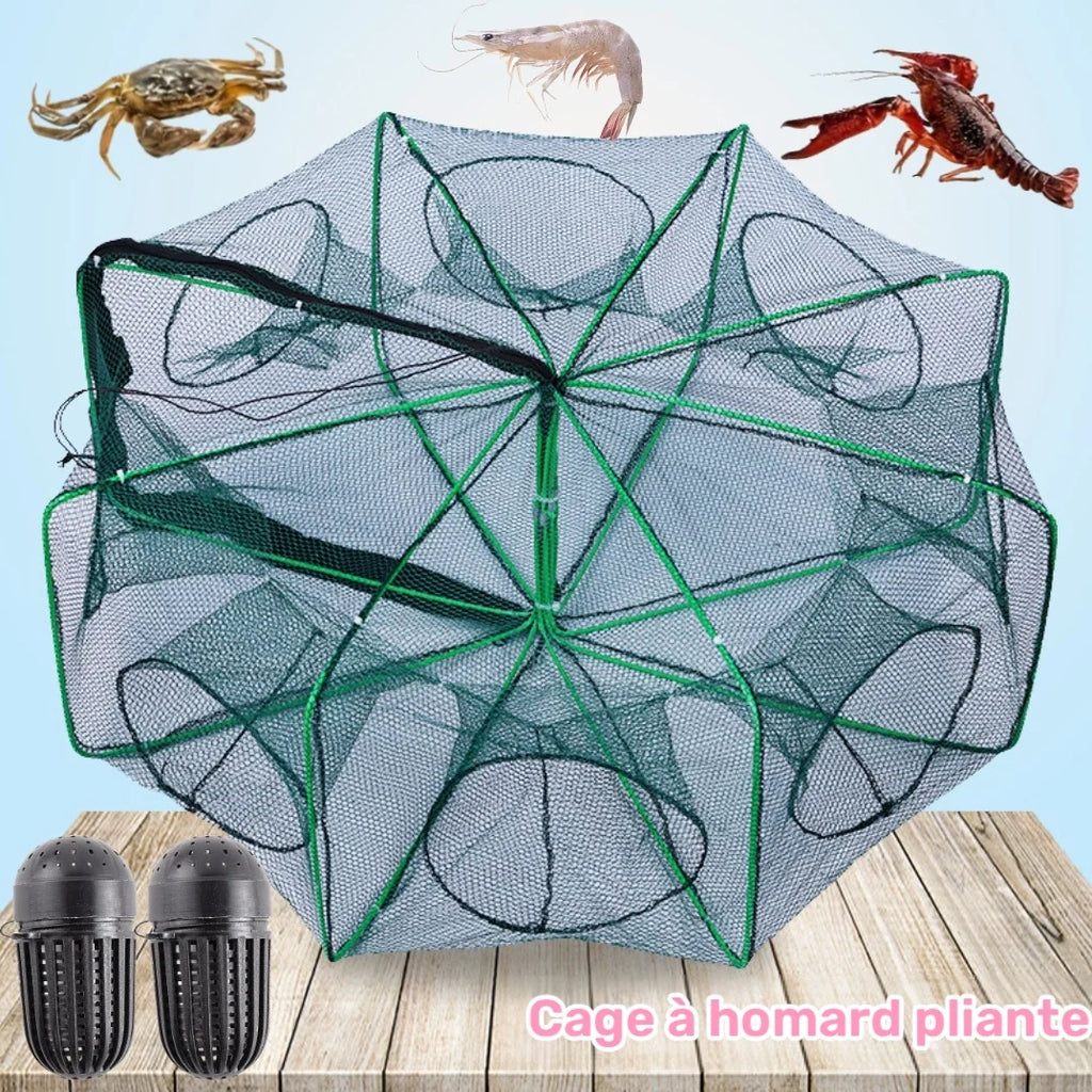 Kit De Filet De Pêche Pliable 3 Pièces — photo 2