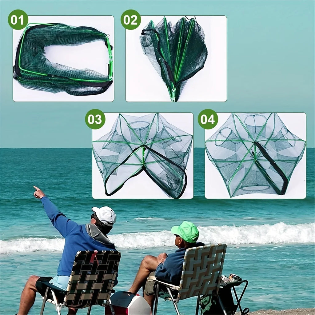 Kit De Filet De Pêche Pliable 3 Pièces — photo 12