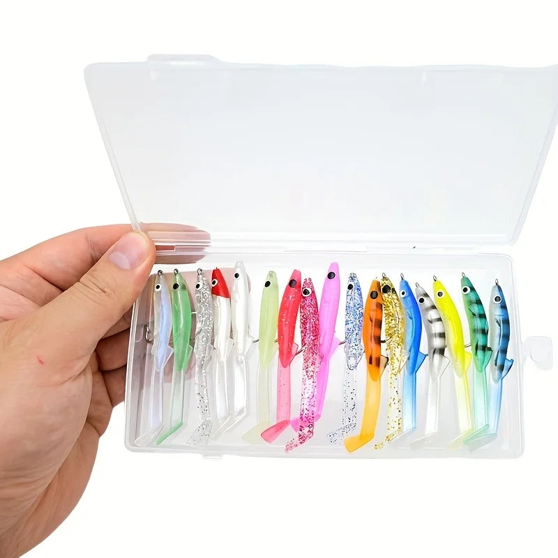 Kit de Leurres Souples en PVC avec Hameçons — illustration 3 Image