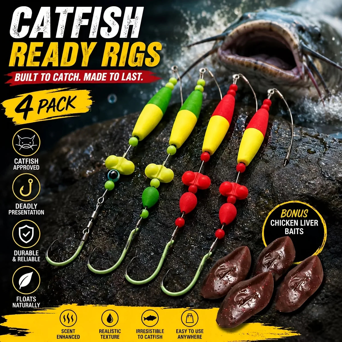 Kit de Montée pour Poisson-Chat avec Flotteurs