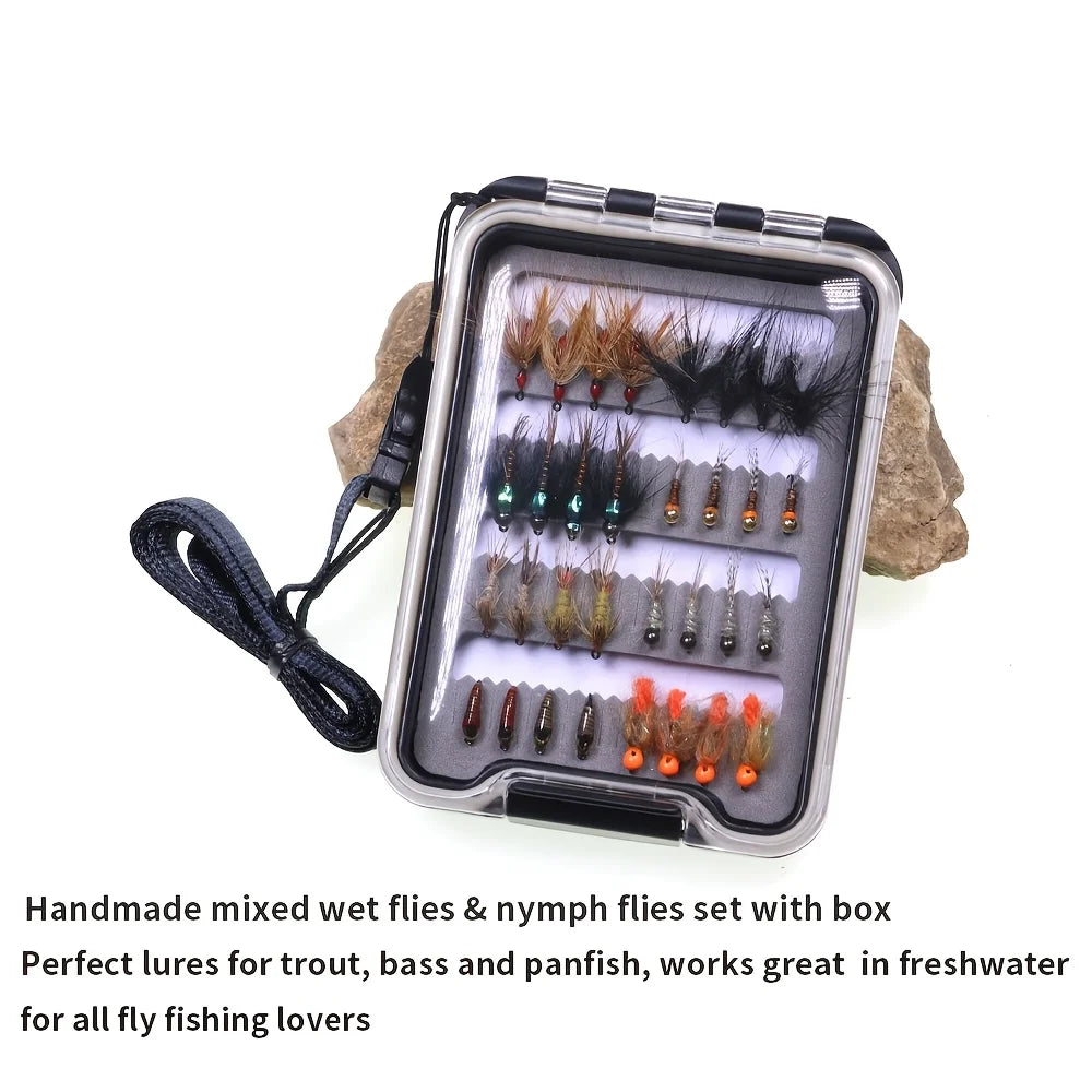 Kit de Mouches de Pêche en Acier Carbone — photo 4