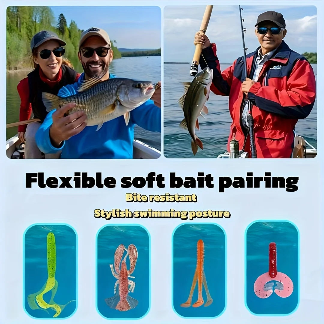 Kit De Pêche Complet Avec Leurres Et Accessoires — photo 6