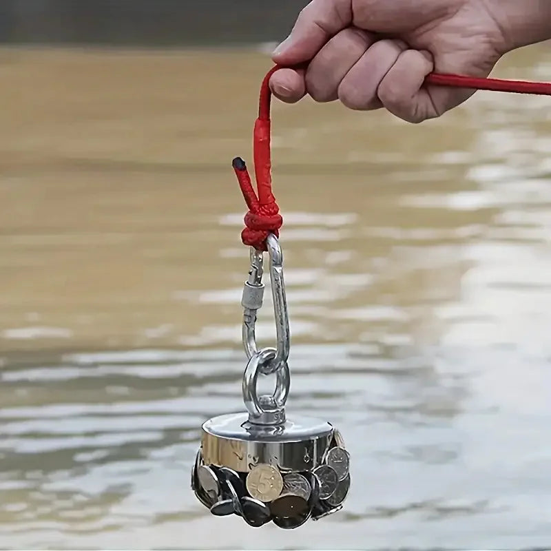 Kit De Pêche Magnétique Avec Corde Et Poignée — photo 2