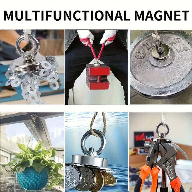 Kit De Récupération Magnétique Avec Corde 10 M — photo 3