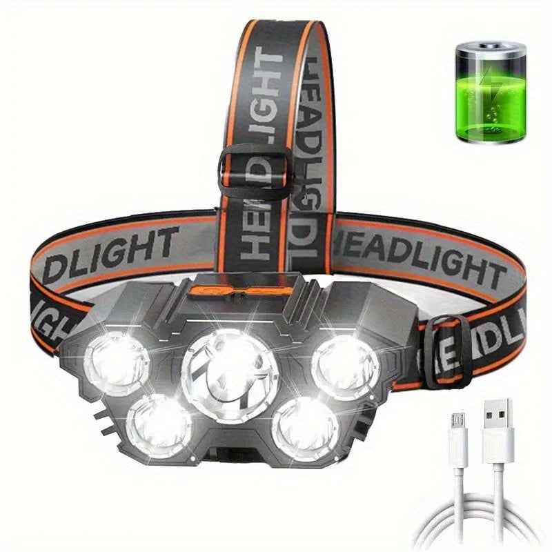 Lampe D’Urgence USB À 5 LEDs
