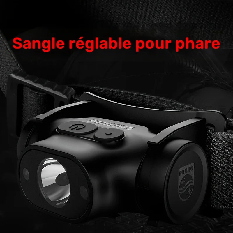 Lampe Frontale Rechargeable USB à LED Multifonction — photo 2