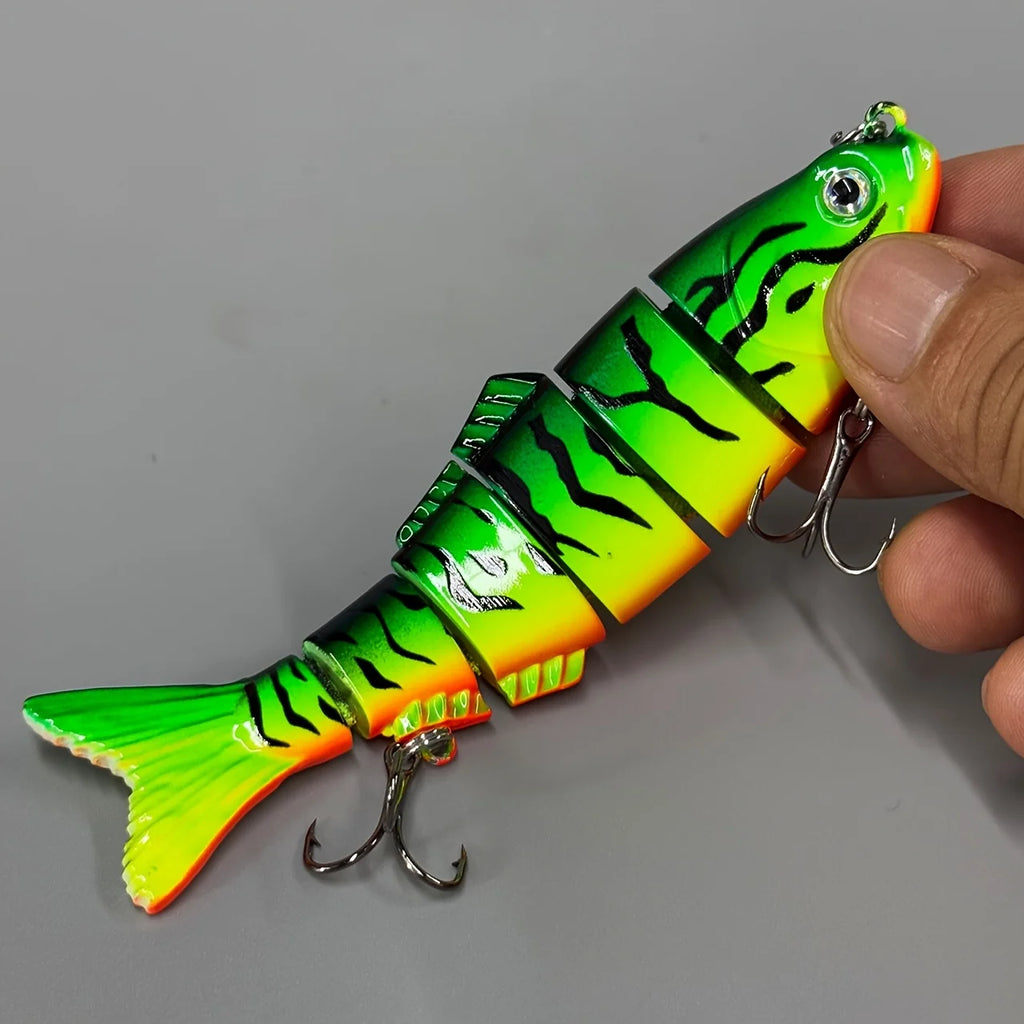 Leurre Articulé Coulant 12,5 Cm 25,5 G — Leurre Vert 1 Pièce, photo 4