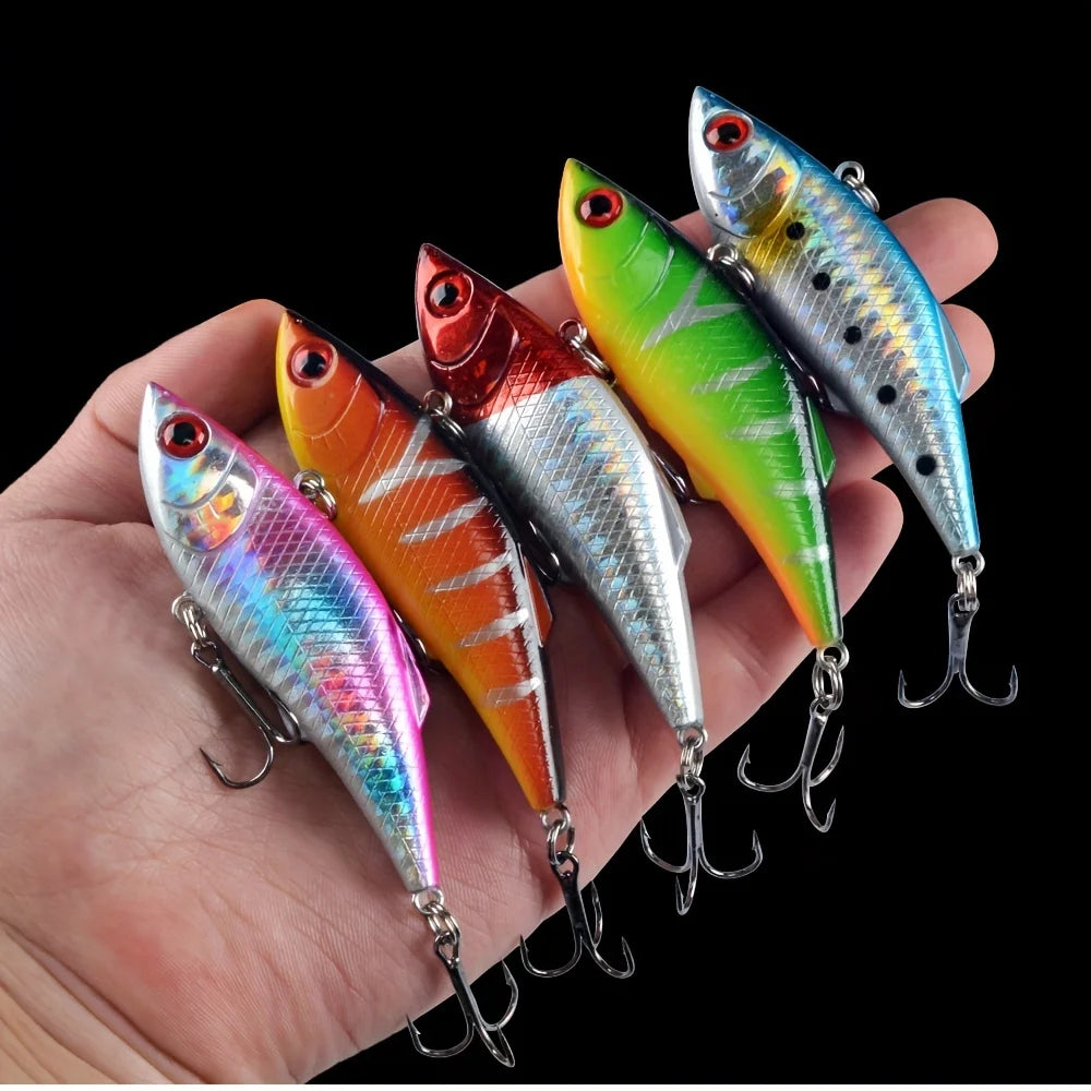 Leurre Crankbait Sans Lèvre 5 Pièces — photo 3