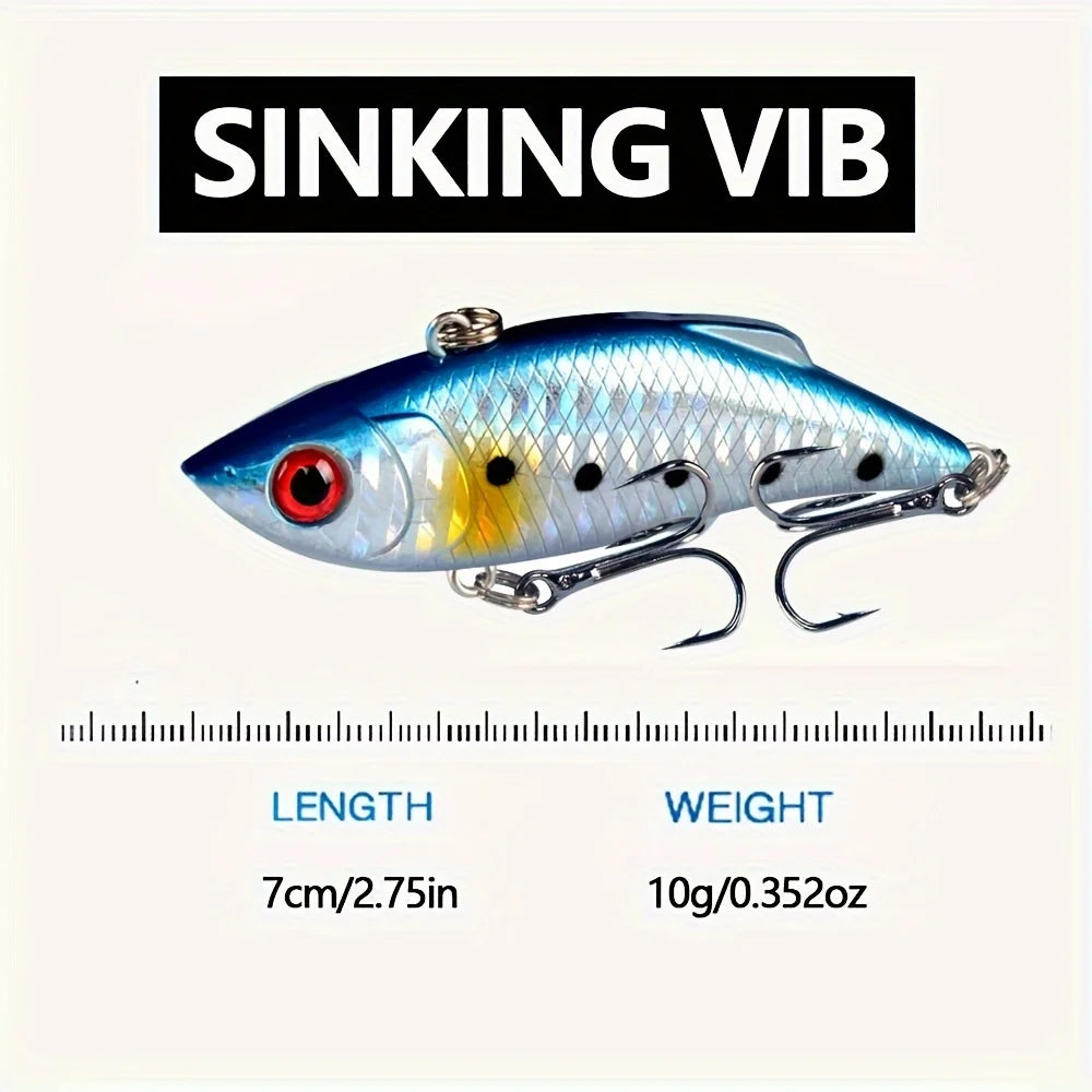 Leurre Crankbait Sans Lèvre 5 Pièces — photo 4