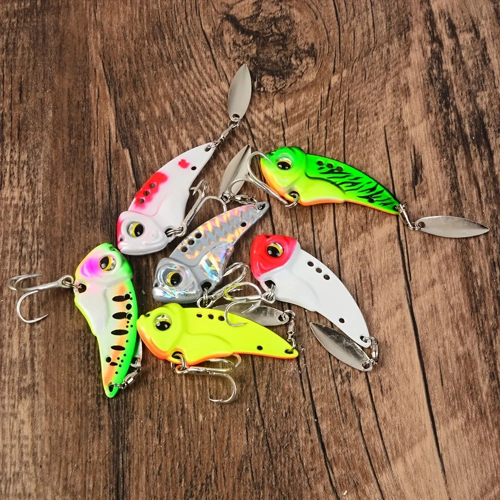 Leurre De Pêche Métal VIB 6 Pièces — photo 4